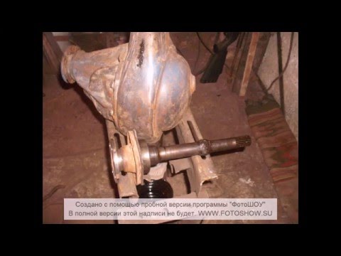 Самодельный передний мост для самодельного минитрактора Самодельный передний мост для самодельного минитрактора