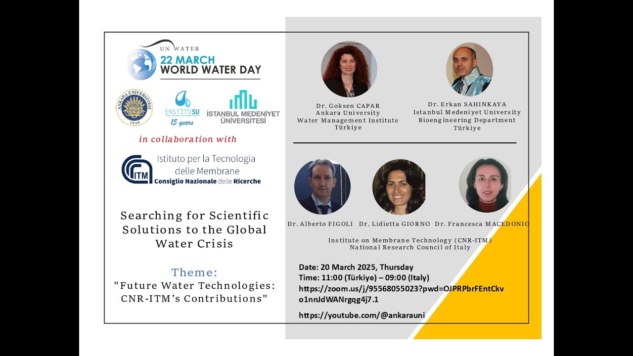 Scientific Solutions to the Global Water Crisis Discussed at Special ...