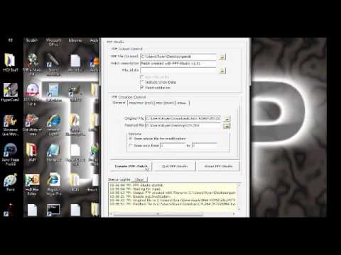 how to create a ppf patch