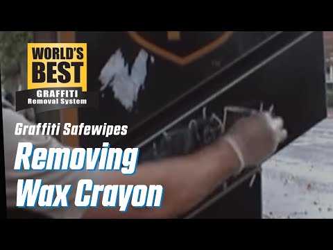 Wax Crayon off UPS Dropbox