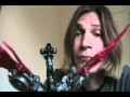 Transformers DOTM Laserbeak + knock off Animated Swoop Review