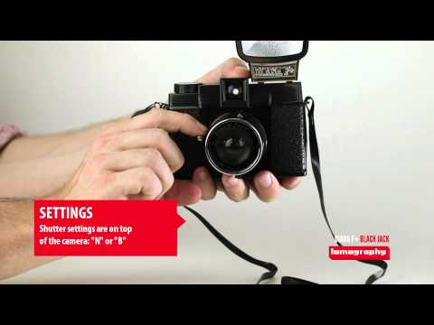 how to work a diana f camera