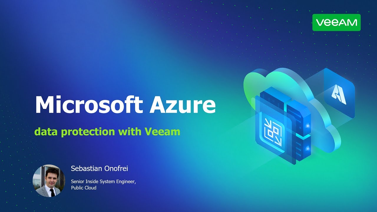 Veeam Backup for Microsoft Azure — Backup and Recovery video