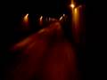 pasando por tunel en carretera cerca de santiago de chile