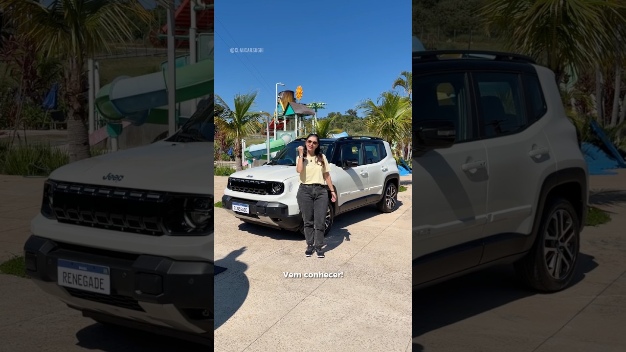 Jeep Renegade 2027 ganha motor híbrido leve e mudanças visuais | #jeeprenegade #renegade2027