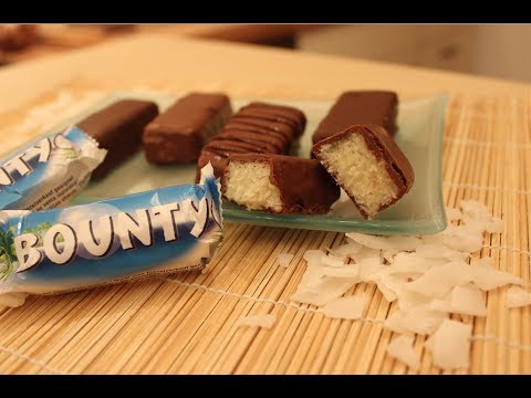 bounty - http://www.sallystortenwelt.de Nachgemacht: Original trifft Sally: Bounty-Riegel Rezept / Bounty Bars Recipe In meiner neuen Reihe