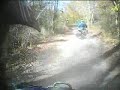 YFZ450 in the woods