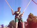 Karl on the Bungee Bounce Nautical Festival Rogers City