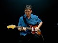 Jay plays his lefty Fender Jazzmaster on an old Venture's tune.