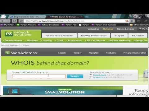how to locate website owner