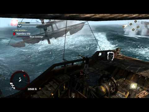 how to sink ships in assassin's creed 4