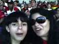 Camilona e Caroline no Maracanã - Flamengo X Palmeiras