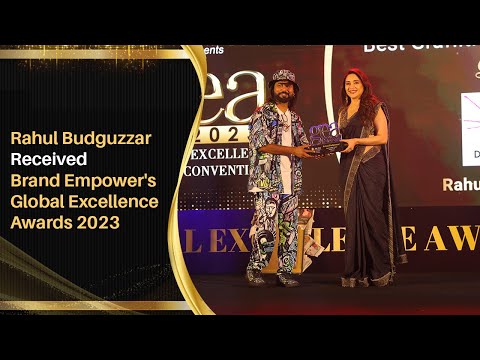 Global Excellence Award 2023 | Rahul Budguzzar Wins | Best Graffiti Artist of the Year | Awards show