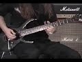 (Angra) Kiko Loureiro - Demonstration #3 (Young Guitar-JP)