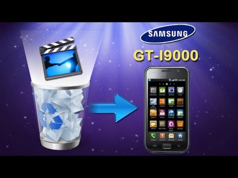 how to recover deleted videos on galaxy s