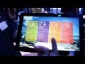 Windows 8 Tablet Demo at CES 2012