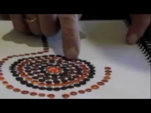 how to draw aboriginal art