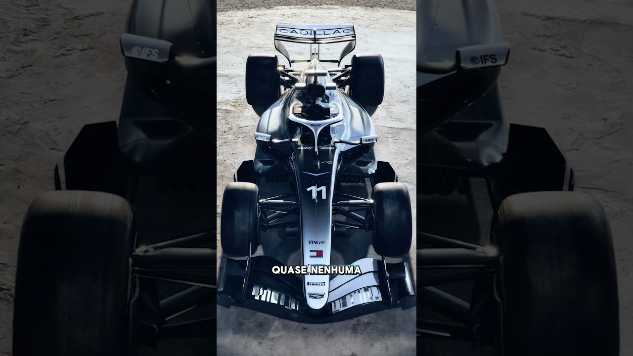 Nova Pintura da Cadillac F1: Decepção ou Fantasma do Grid? 👻 #f1 #formula1 #cadillacf1