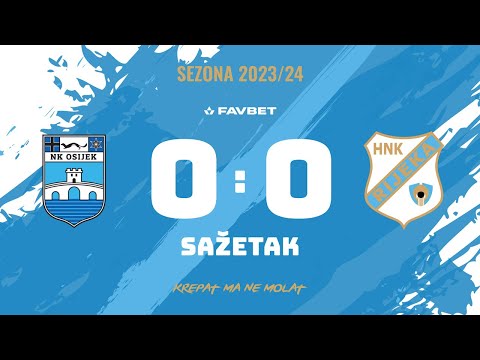 Sažetak: NK Osijek 0-0 HNK Rijeka (17. kolo SuperSport HNL) 