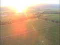 Aerial Napa Valley California Wine Country