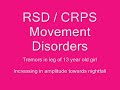  RSD CRPS Leg Child Tremors Spasms Movement Disorder