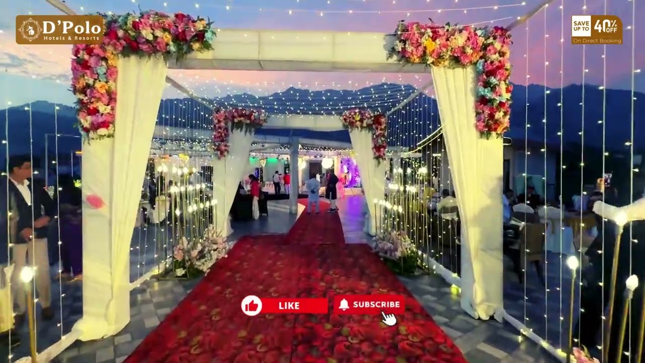 Exclusive Destination Wedding Offer | Up to 40% Off Direct Booking at D'Polo Dharamshala!