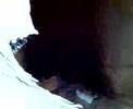 Hole in Benghazi, Libya Street
