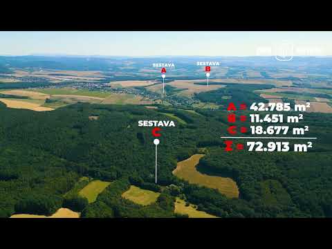 Video Prodej souboru zemědělských pozemků 38 057 m², Hvozdná