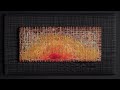 SUNSET #1 -Fiber Art Artist Designer-Weaver