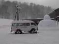 快走！新型　雪上車 (2)