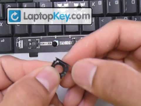 how to snap a key back on a hp laptop