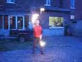 First time juggling with fire. First time juggling with fire.