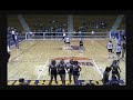 Cheerleader Collision with UNI Volleyball Player