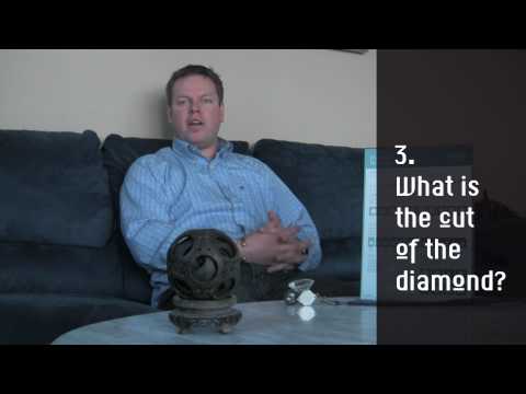 3. What is the cut of the diamond? 3. What is the cut of the diamond?