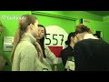 Karlie Dances Down The Escalator at Kenzo Rehearsal - Fall 2012 Paris Fashion Week | FashionTV