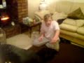 Emma fighting with her dog 1