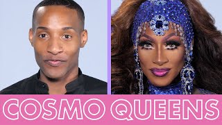 Drag Race Contestant Jaida Essence Hall Creates a Royal Blue Drag Look Fit 4 a Queen | Cosmo Queens by Cosmopolitan
