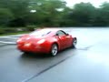 Drifting on wet surface