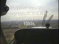 Cross Wind Landing at DLZ