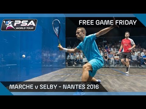 Squash: Free Game Friday - Marche v Selby - Nantes 2016