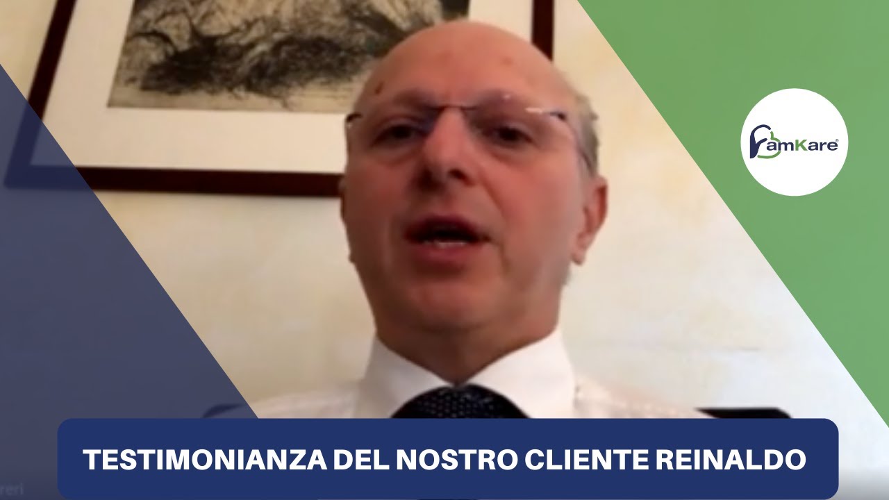 Recensioni clienti FamKare - Testimonianza di Reinaldo Ferreri