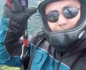 SÃO CONRADO X CRISTO,  DE PARAPENTE