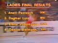 Denise Biellmann - First triple Lutz in ladies event