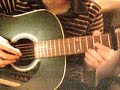  flammingcarrot beatles here comes the sun tutorial part1 fingerpicking accoustic guitar