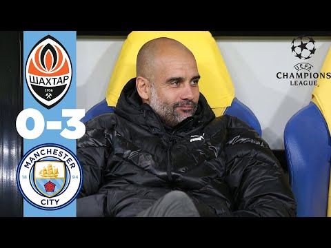 Video: PEP GUARDIOLA REACTION | SHAKHTAR 0-3 MAN CITY | Champions League