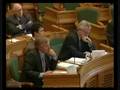 Jacob Haugaard på folketingets talerstol - 1995