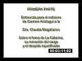 primera parte entrevista la catarina con carmen ariste