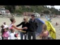 Will you marry me? Surprise beach proposal with sky words! The VERY BEST marriage proposal EVER!