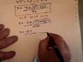 Solving a Quadratic Equation by the Quadratic Formula