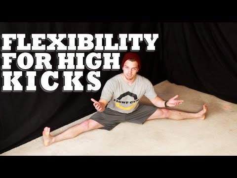 How to Get Flexible for High Kicks | Martial Arts Stretching & Flexibility